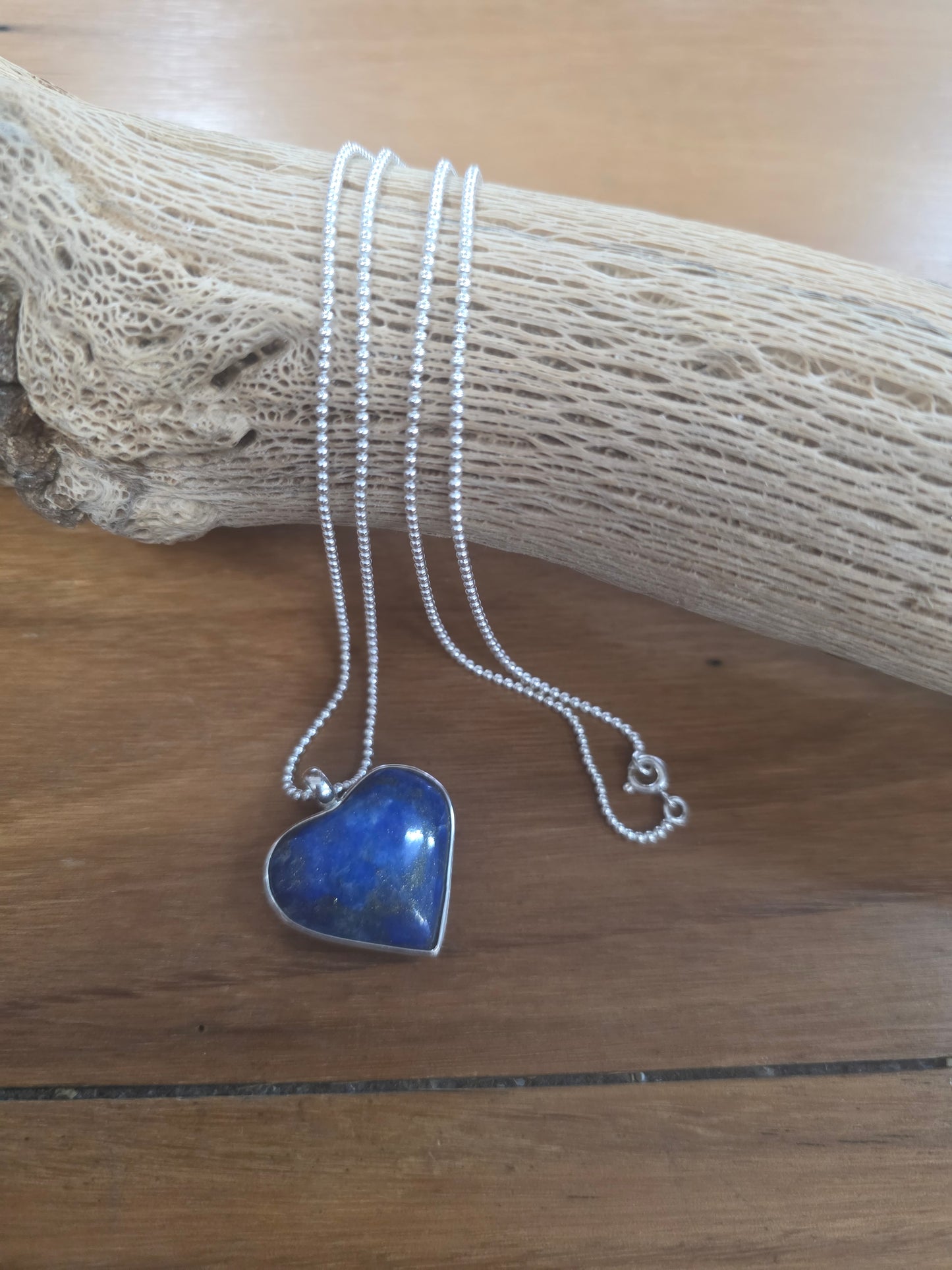 The Merchants Of Venus Pendant plus Chain | Lapis Heart
