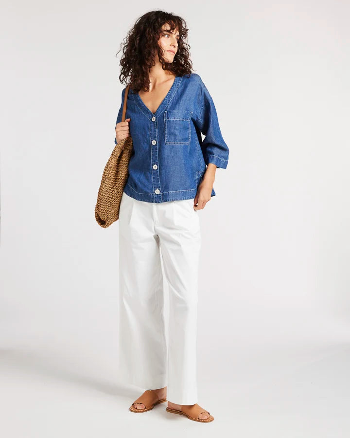 Yarra Trail - Mila Chino White | YT25S8956