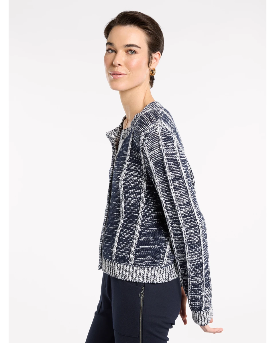 Marco Polo - Reversible Twist Cardi | YTMP3604
