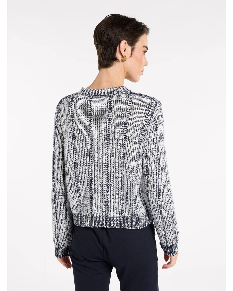 Marco Polo - Reversible Twist Cardi | YTMP3604
