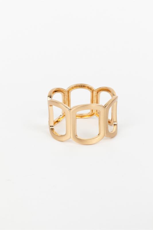 Holiday - Arches Bangle Gold | HL24316