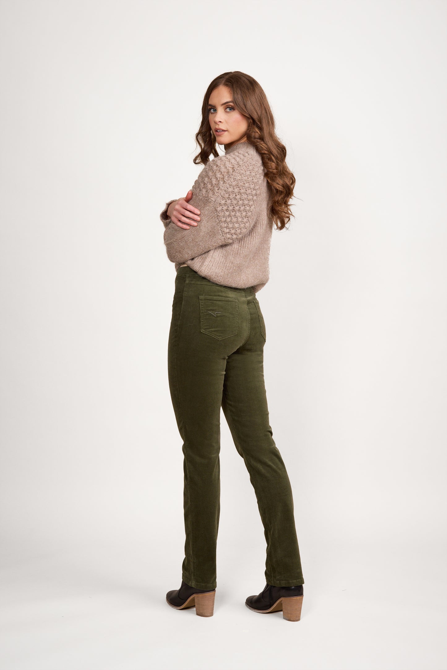 Vassalli - Slim Leg F/L Cord Pull On | 234M