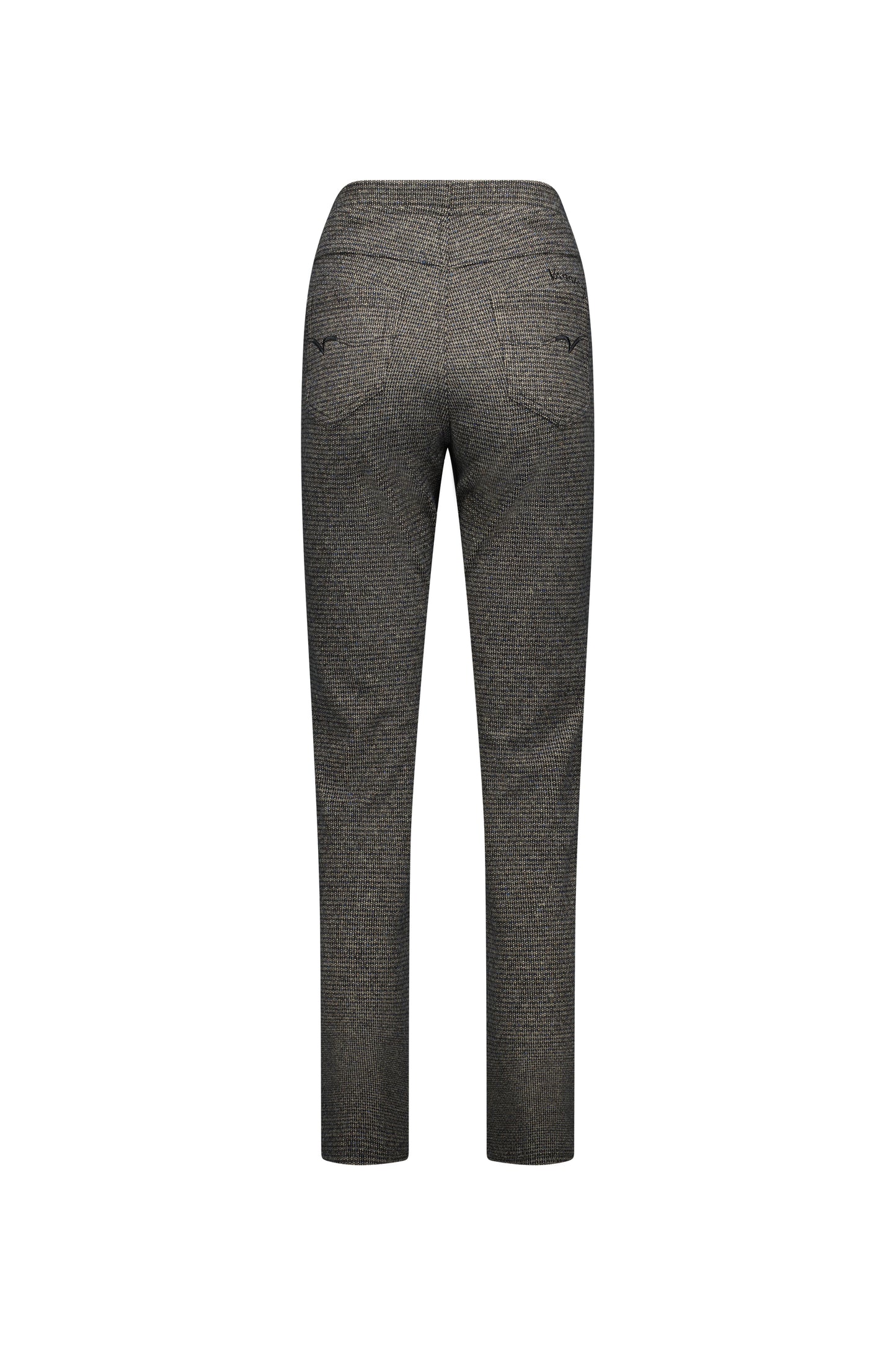 Vassalli - Slim Leg Full Length Wool Pull On Attic | 234W