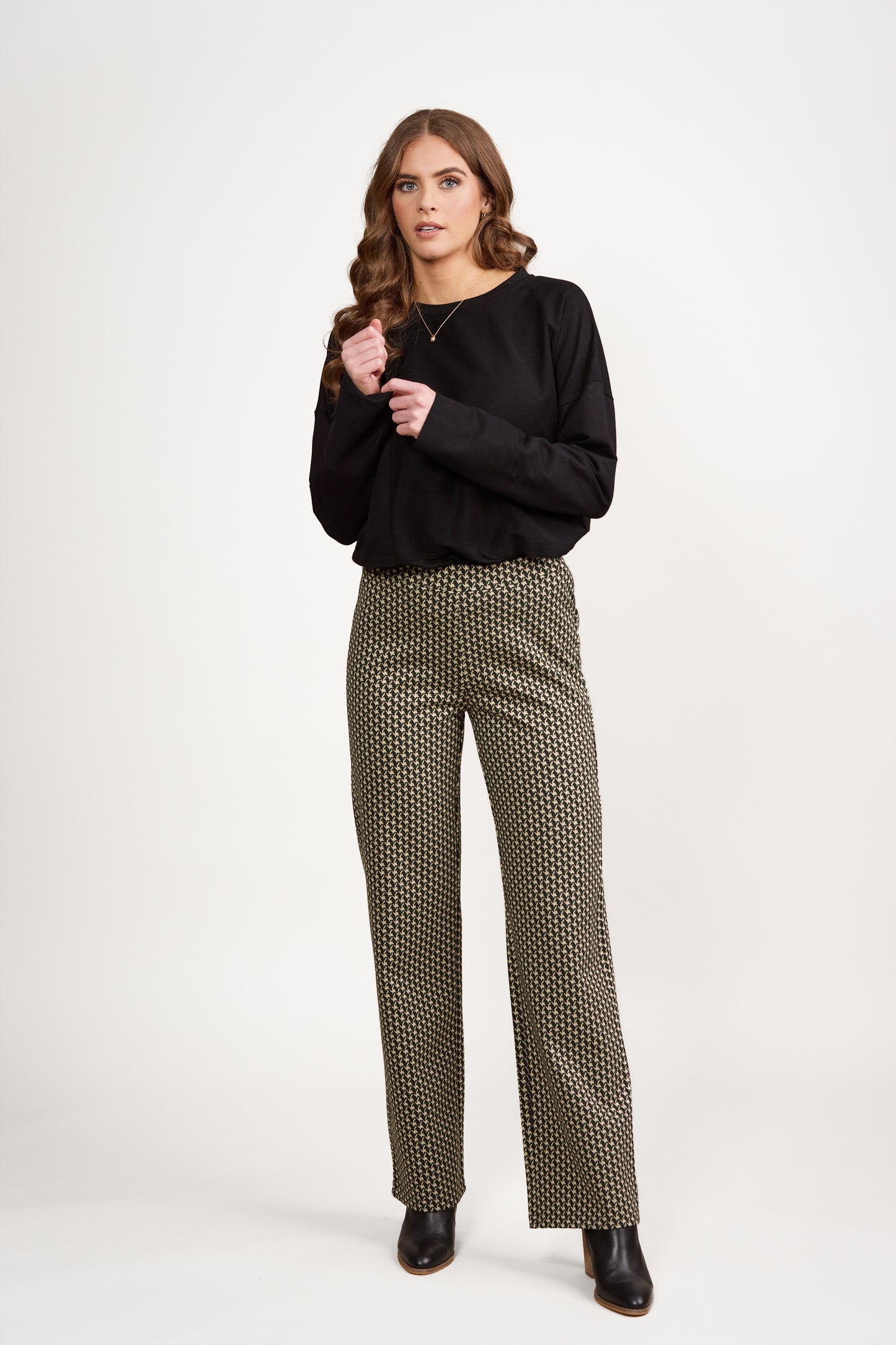 Vassalli - Wide Leg F/L Pull On | St Ives 295