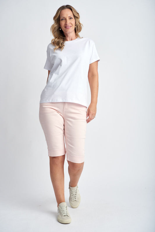 Goondiwindi Cotton - Crew Neck GC Tee White | G3292