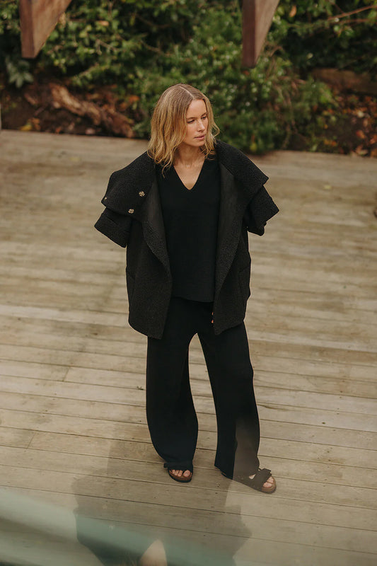 Talamaya - Sherpa Cuddle Coat