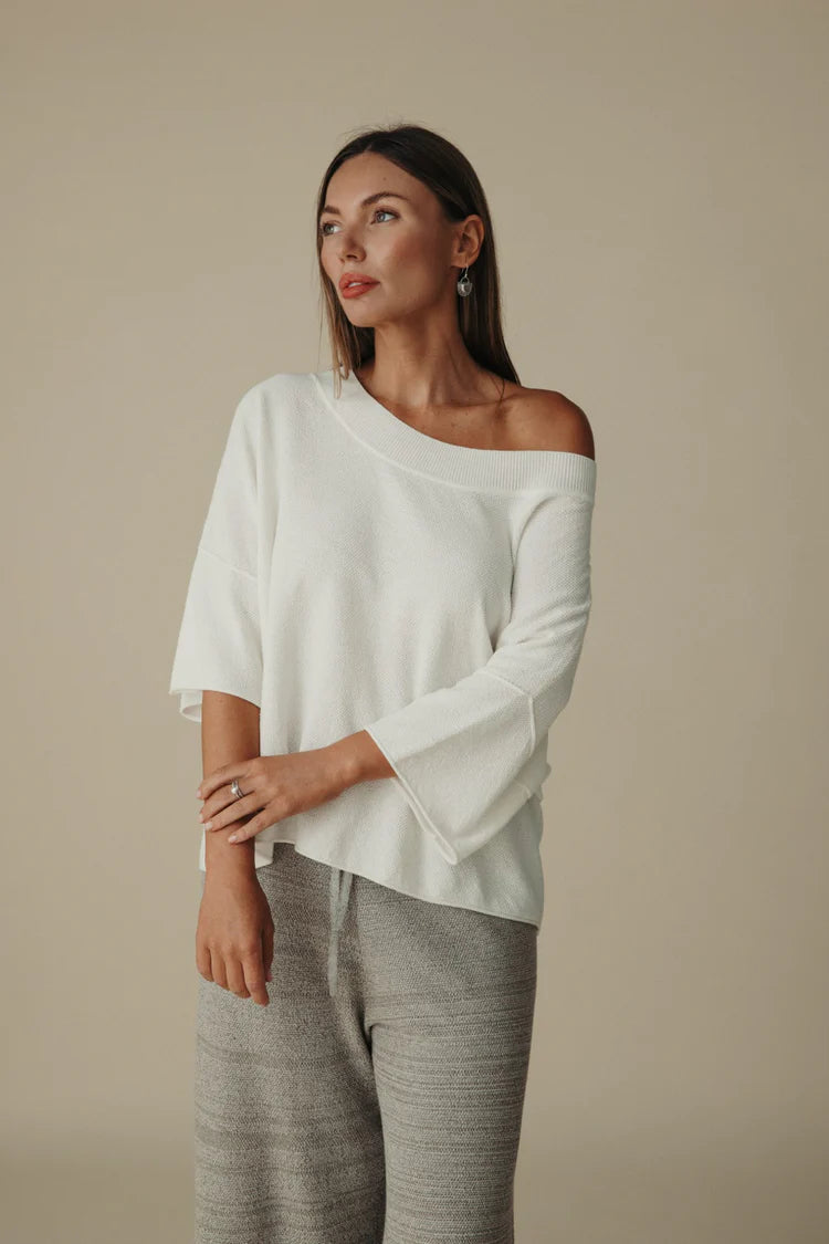 Talamaya - Retreat Cotton Twist Tee Pullover