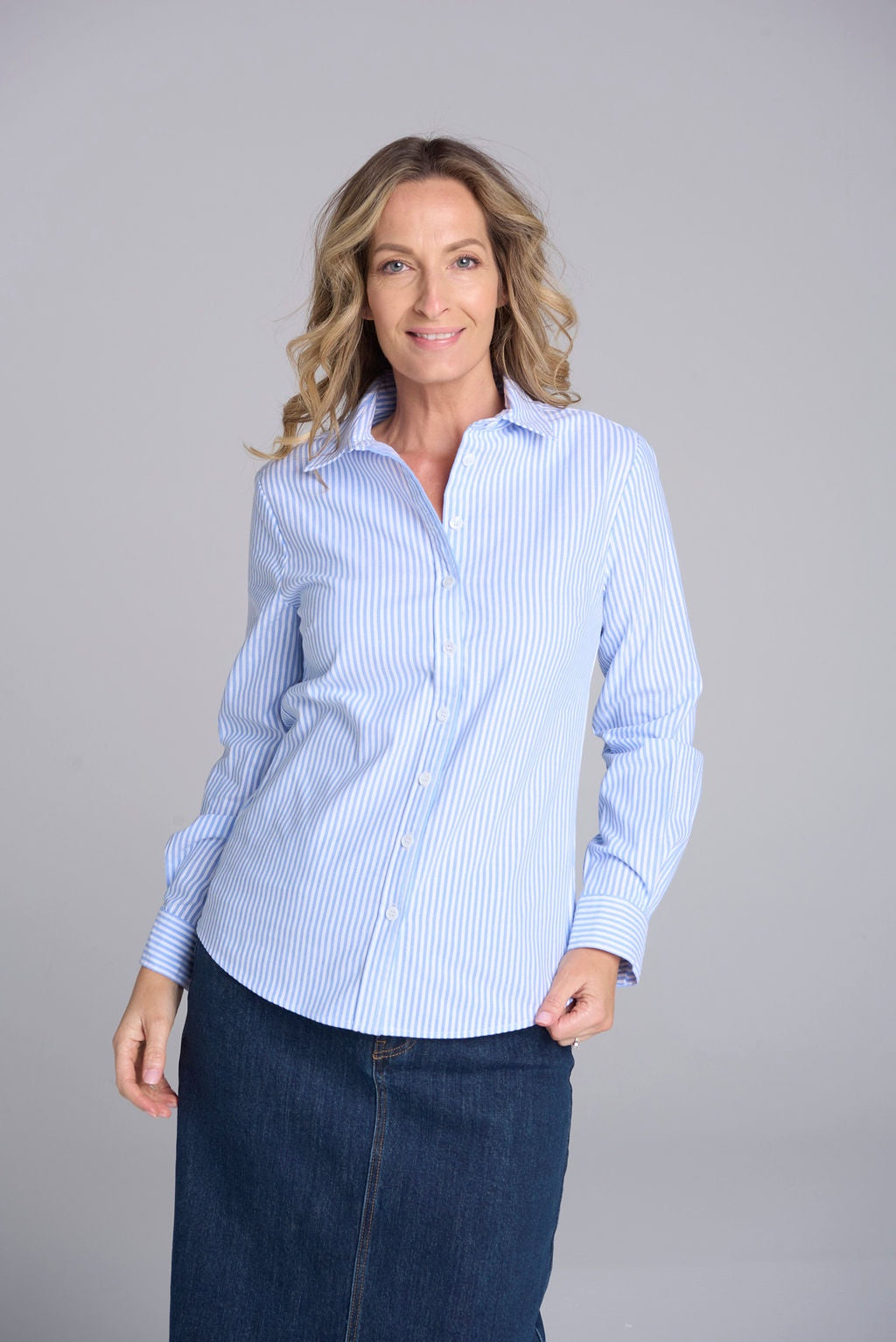 Goondiwindi Cotton - Stripe Regular Fit Shirt 4279