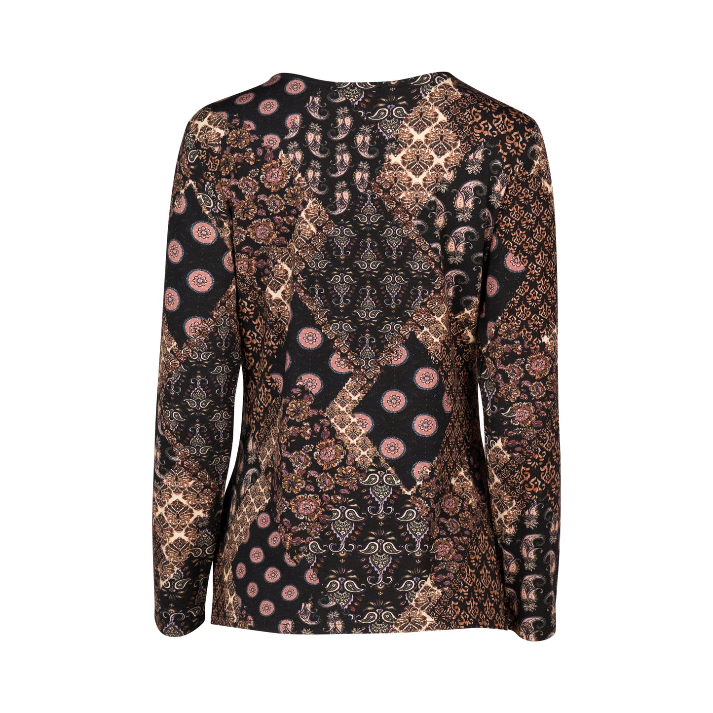 Vassalli - L/S Round Neck Top | Rhapsody 4310