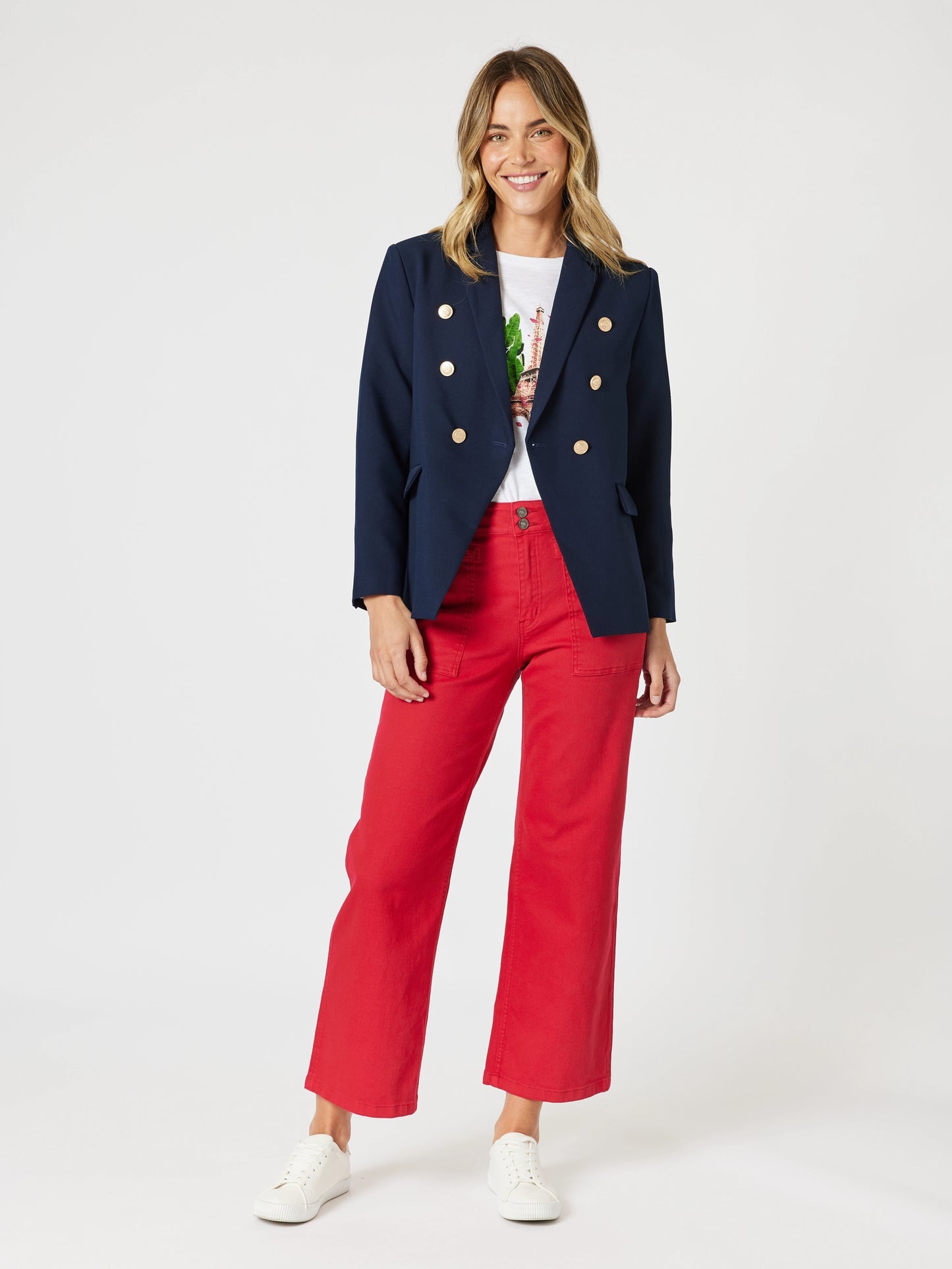 Gordon Smith - Hudson High Rise Wide Leg Jean 42244