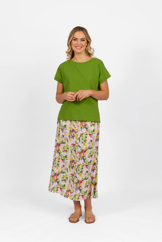 Vassalli - Drop Sleeve Top Pear | 4363