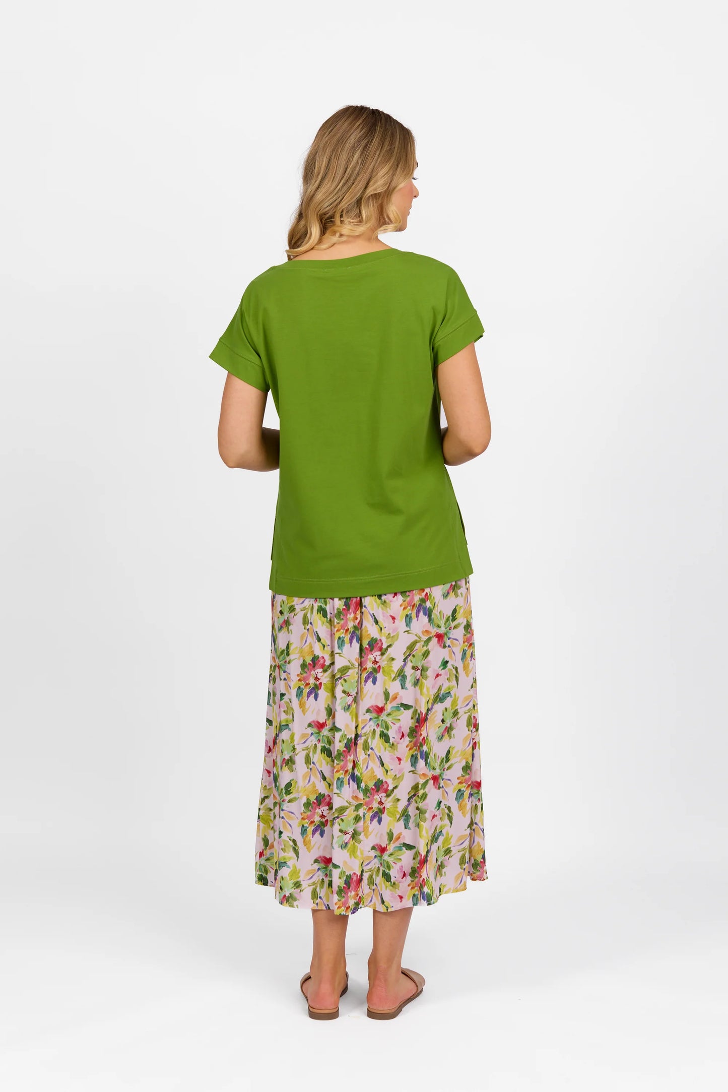 Vassalli - Drop Sleeve Top Pear | 4363