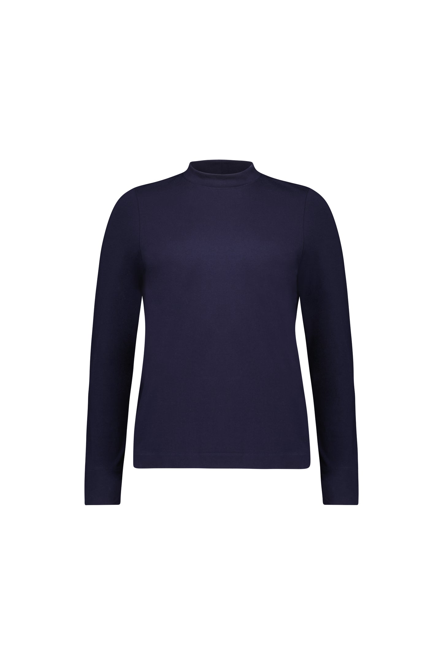 Vassalli - High Neck Top with Side Splits Ink | 4442