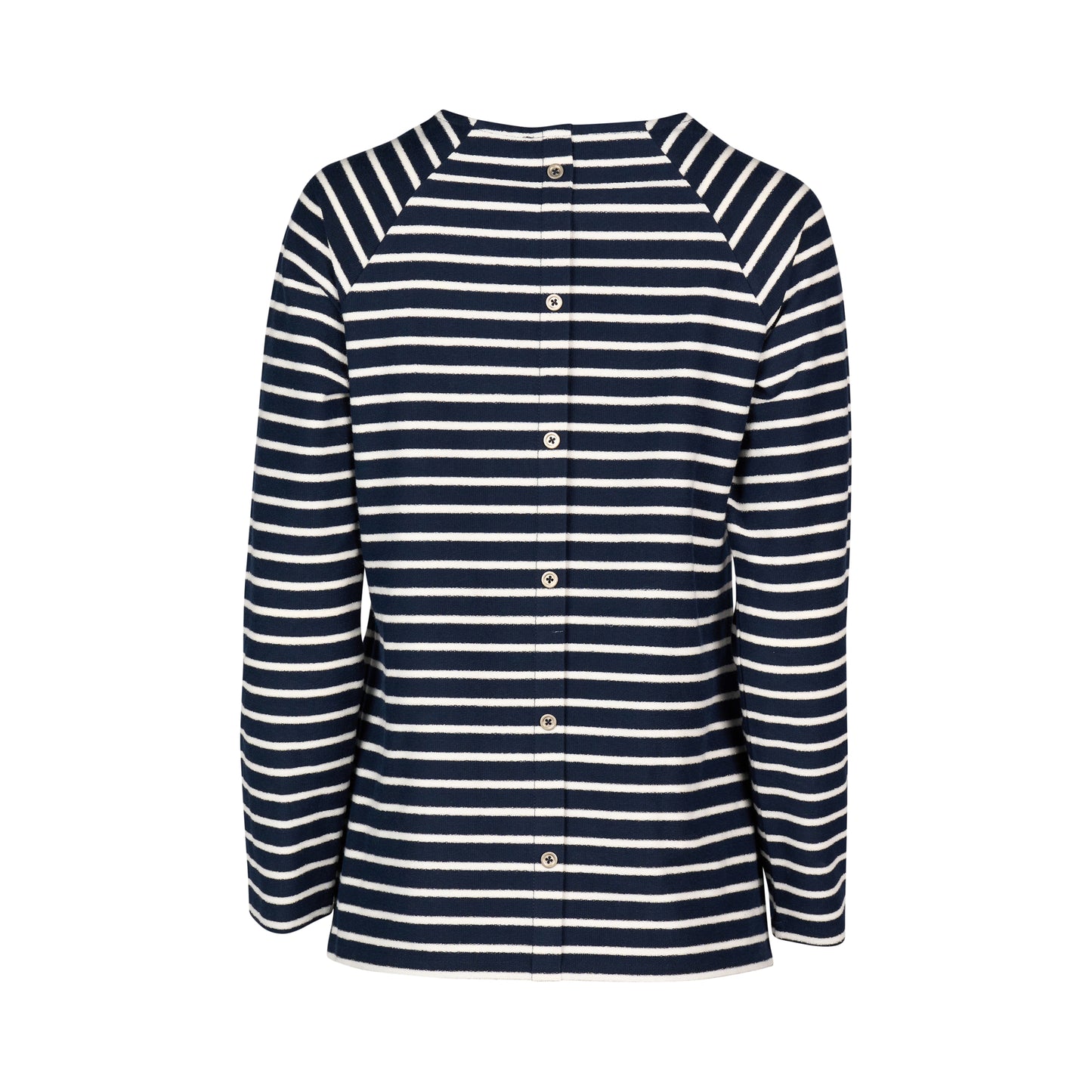 Vassalli - Round Neck L/S Top | Foil Stripe 4474