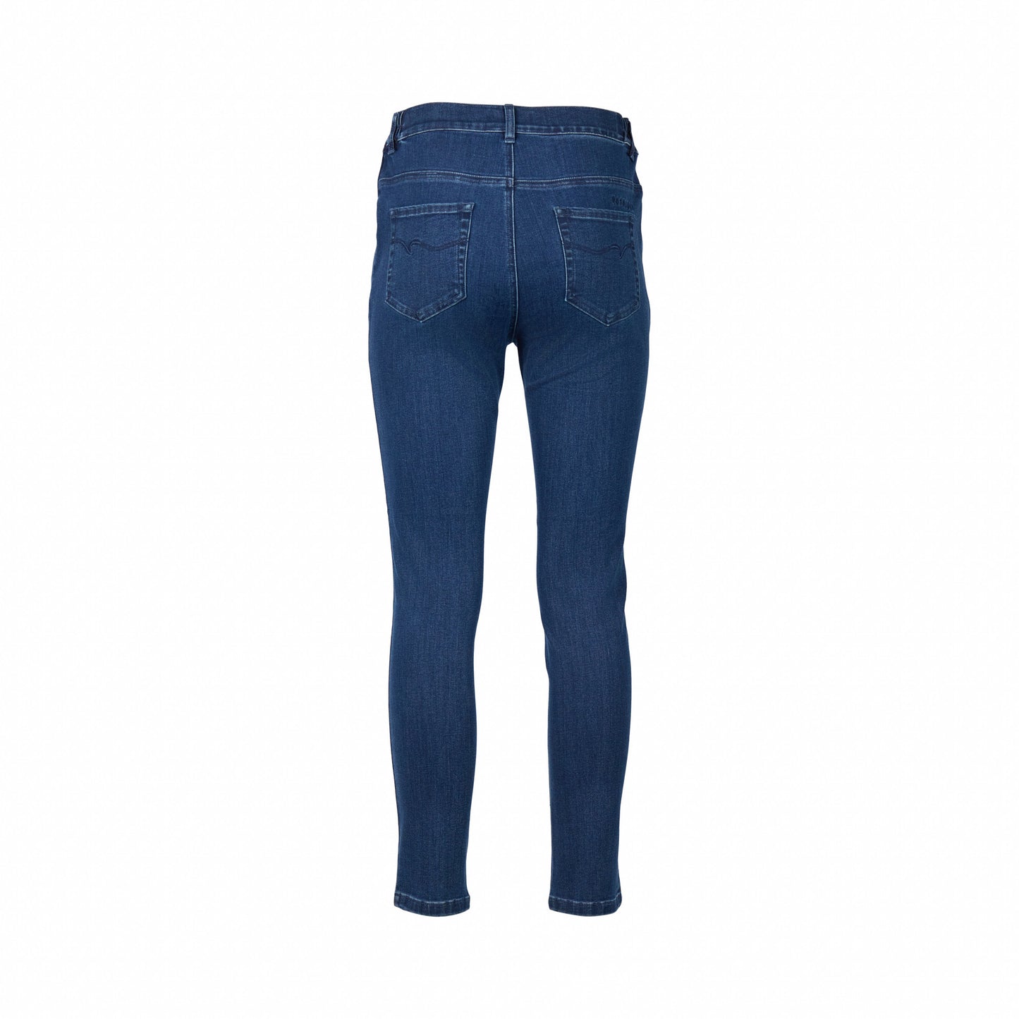 Vassalli - Ankle Grazer Skinny Leg Jean | Blue Denim 5009