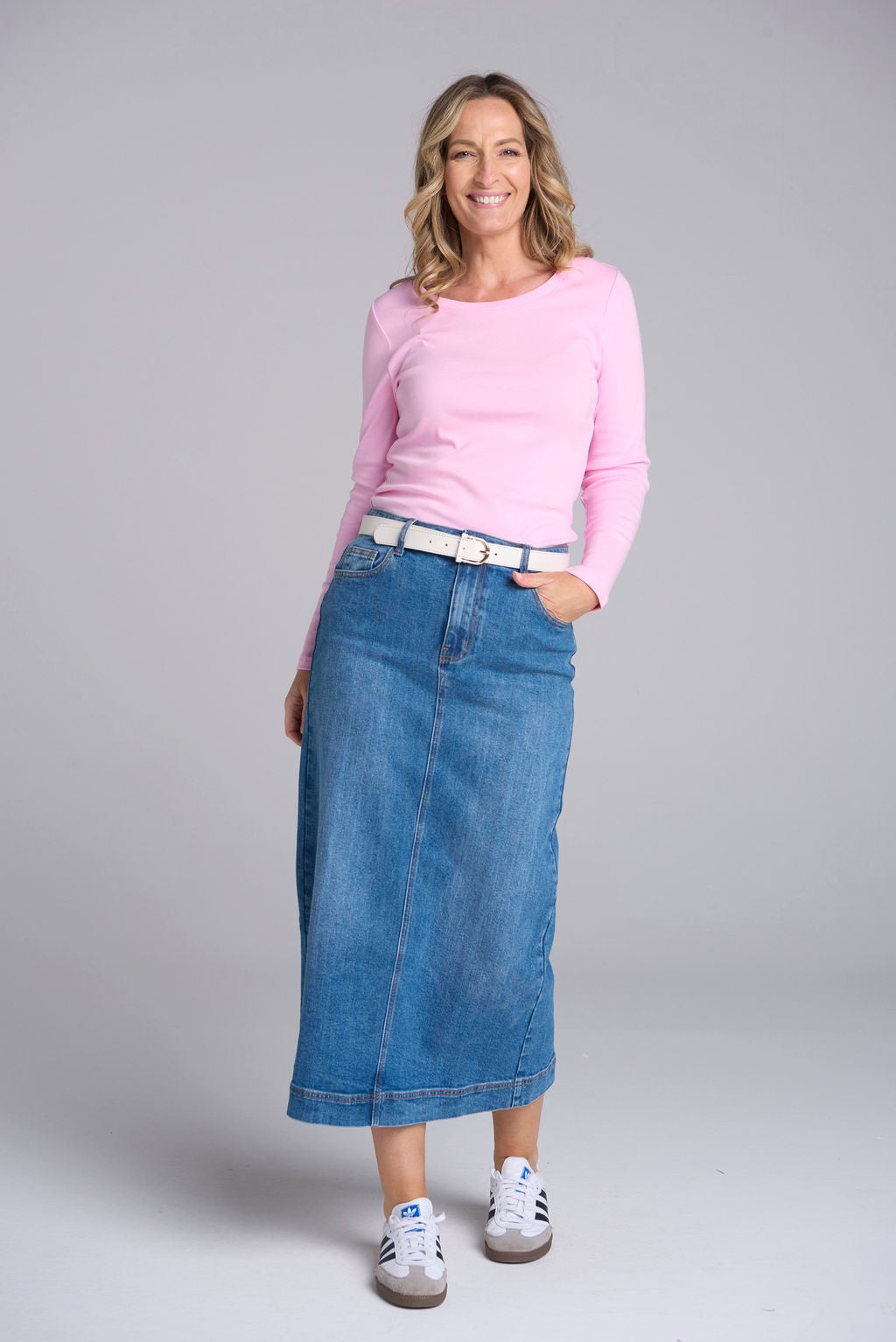 Goondiwindi Cotton - Denim Maxi Skirt 5253