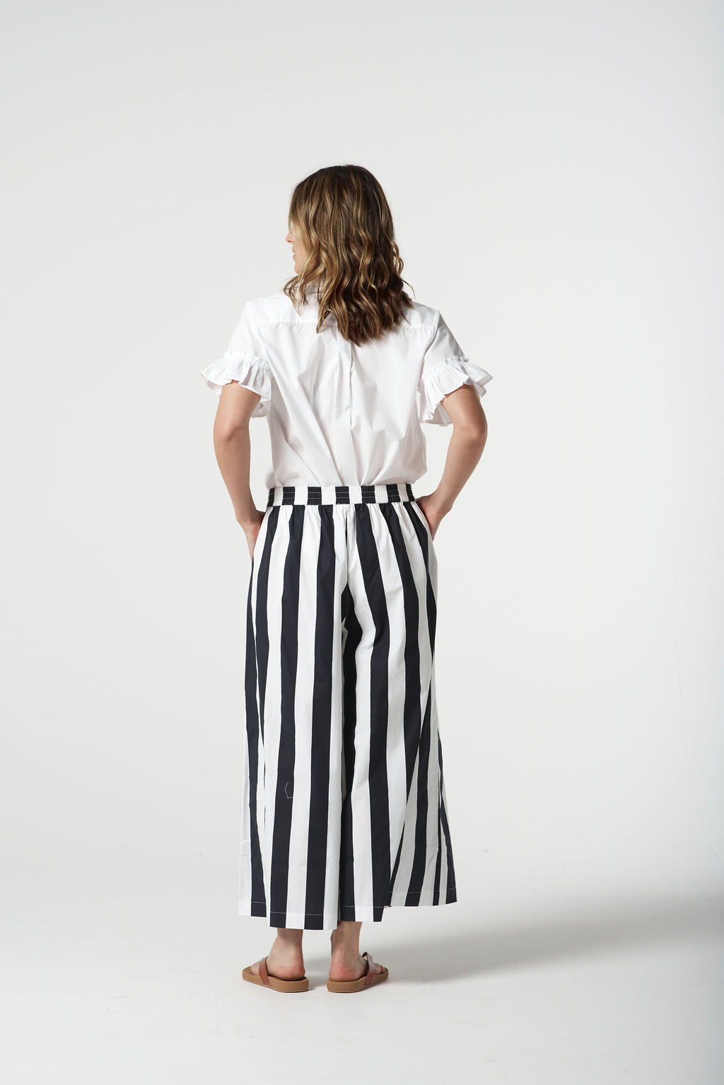 Goondiwindi Cotton - Thick Stripe Cullottes 5271