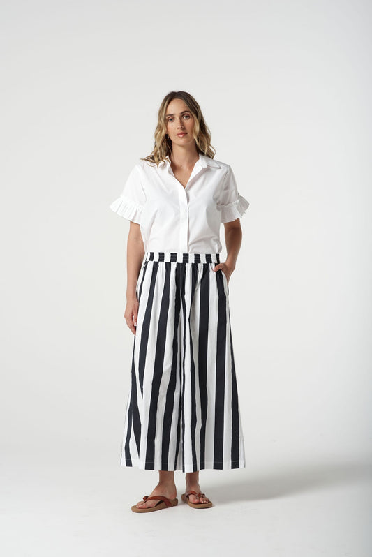 Goondiwindi Cotton - Thick Stripe Cullottes 5271