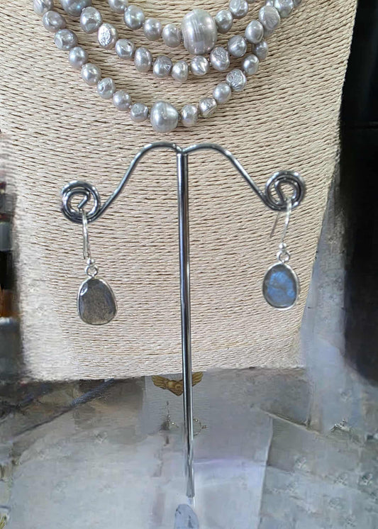 Alishas Collection Labradorite Earrings | AC4152