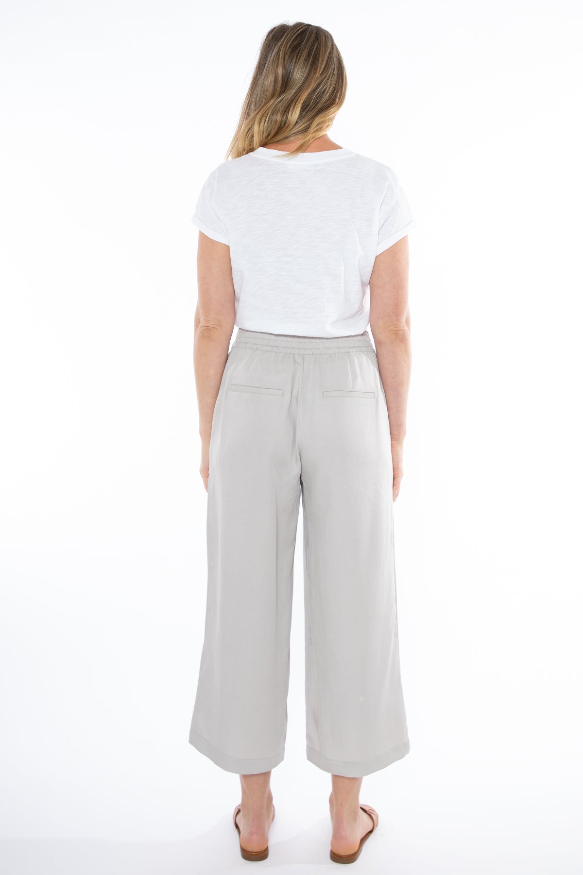 Jump - Flat Front Pant Cement | J7108A