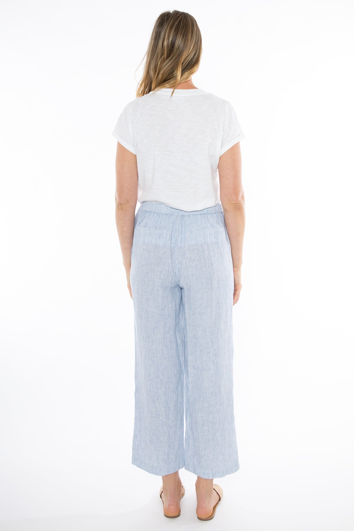 Jump - Core Stripe Pant Denim/White | J7162A