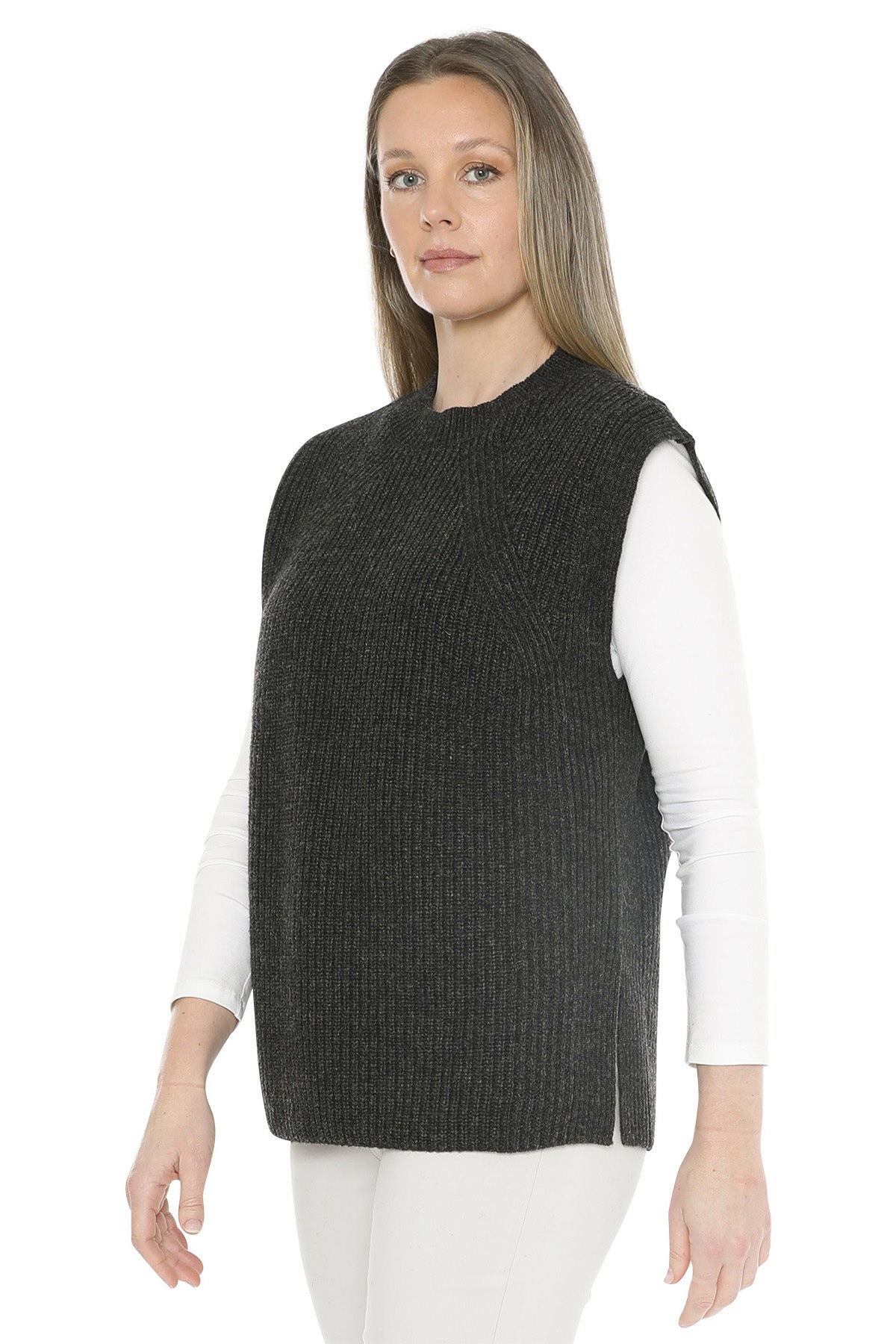 Jump - Shaker Stitch Vest | 58611071A