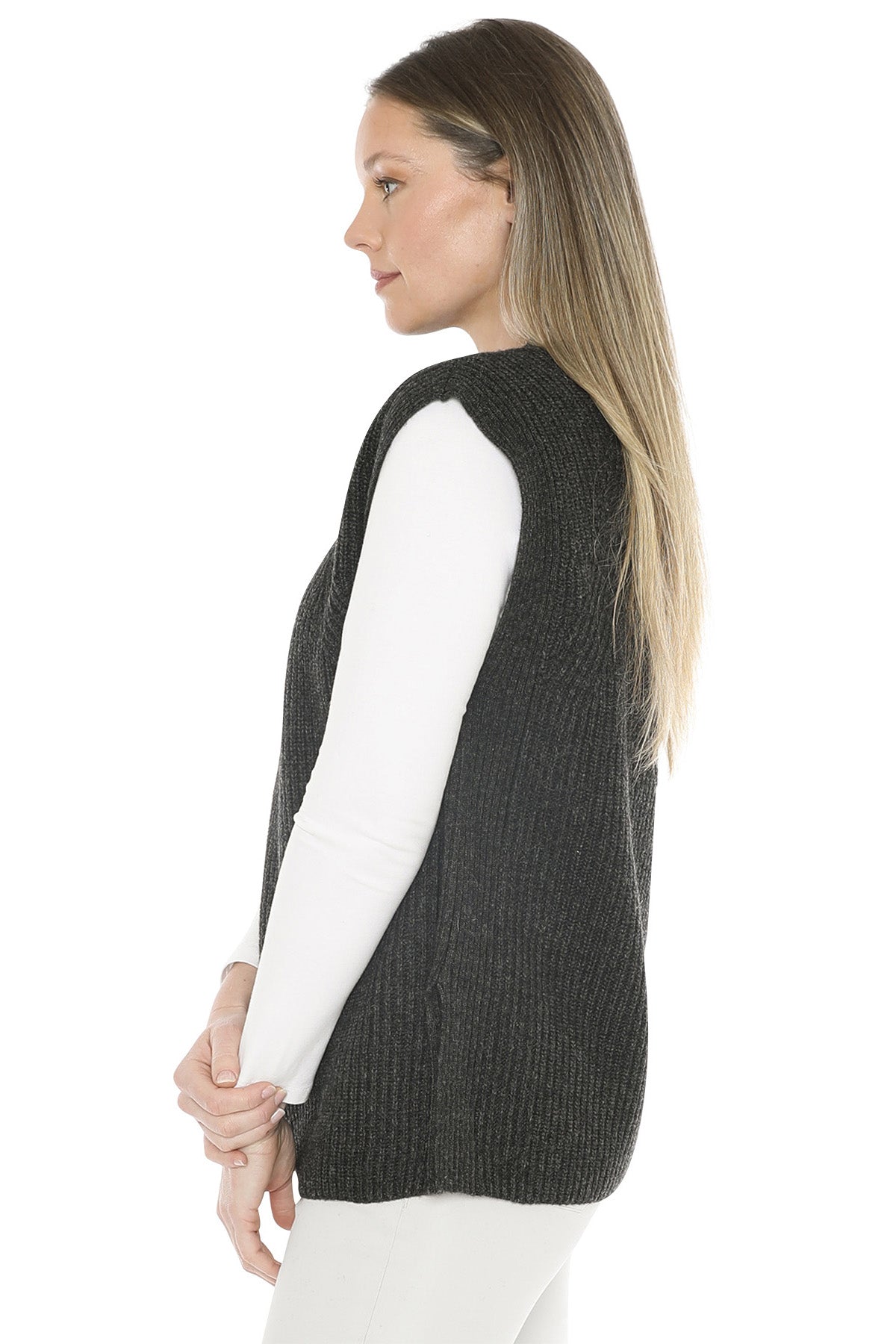 Jump - Shaker Stitch Vest | 58611071A