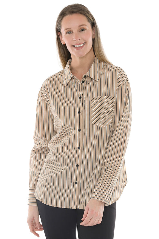 Jump - Stripe Shirt | 586J3021A