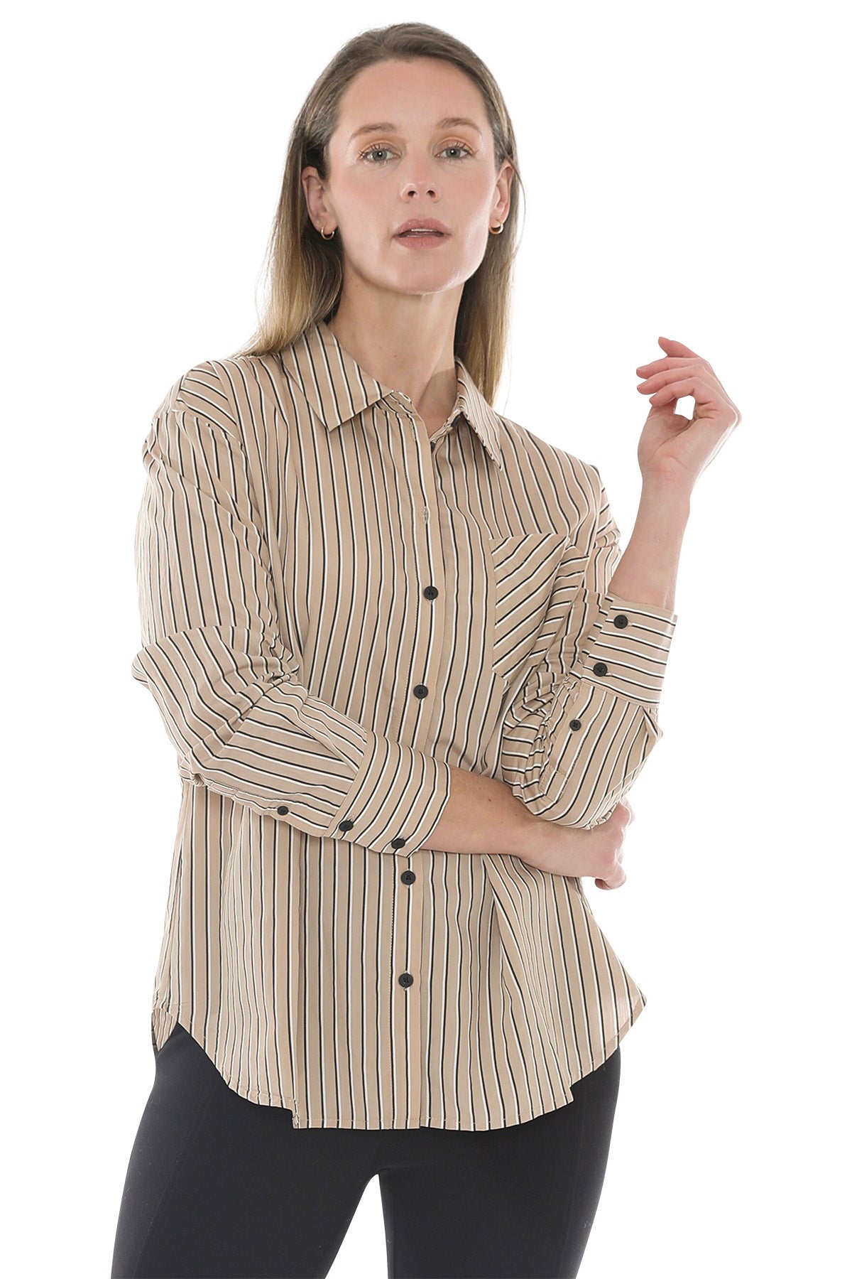 Jump - Stripe Shirt | 586J3021A