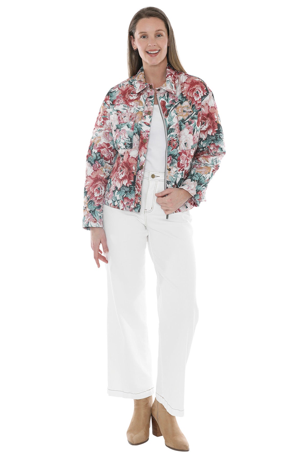 Jump - Rose Tapestry Quilt Jacket | 586J4076A