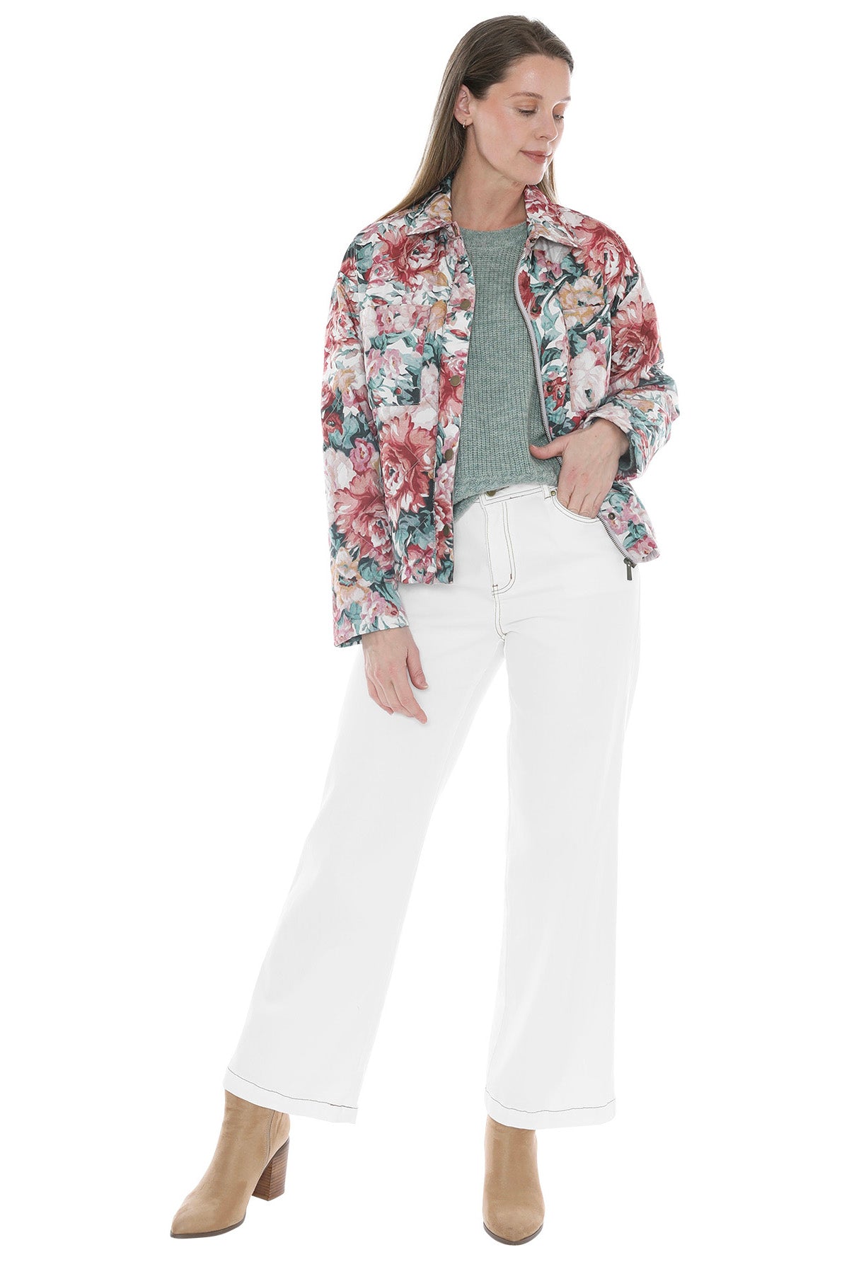 Jump - Rose Tapestry Quilt Jacket | 586J4076A