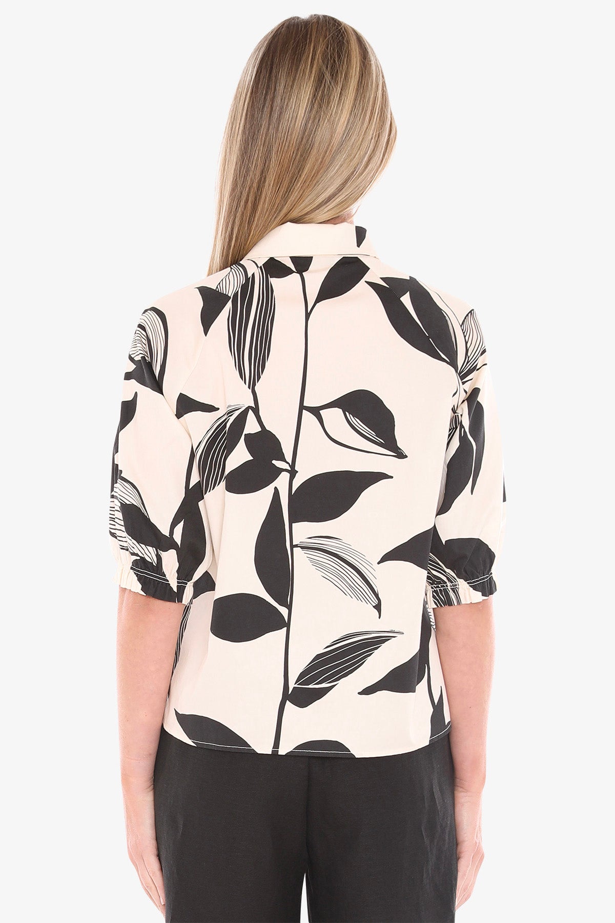 Jump - Vine Print Shirt / 596J3091A