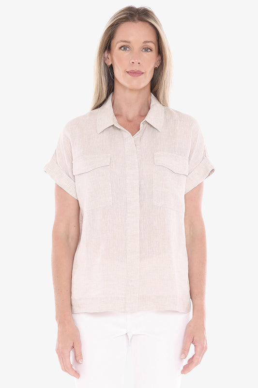 Jump - S/S 2 Pocket Shirt / 596J3121A