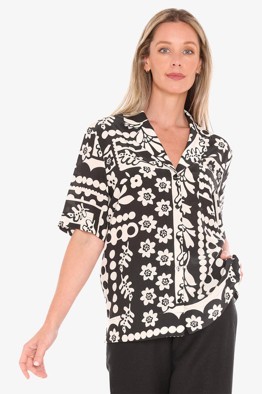 Jump - Flower Pop Shirt / 596J3182A