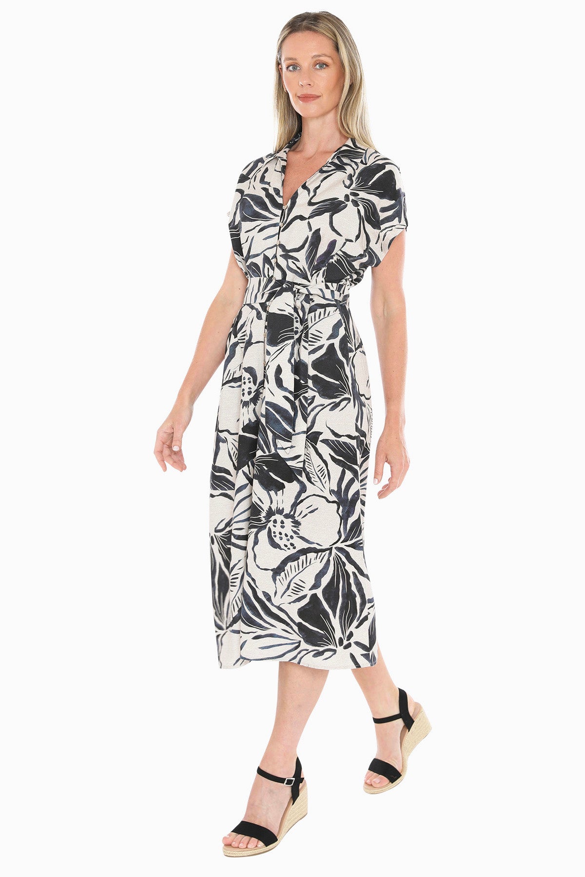 Jump - Mono Bloom Dress / 596J5026A
