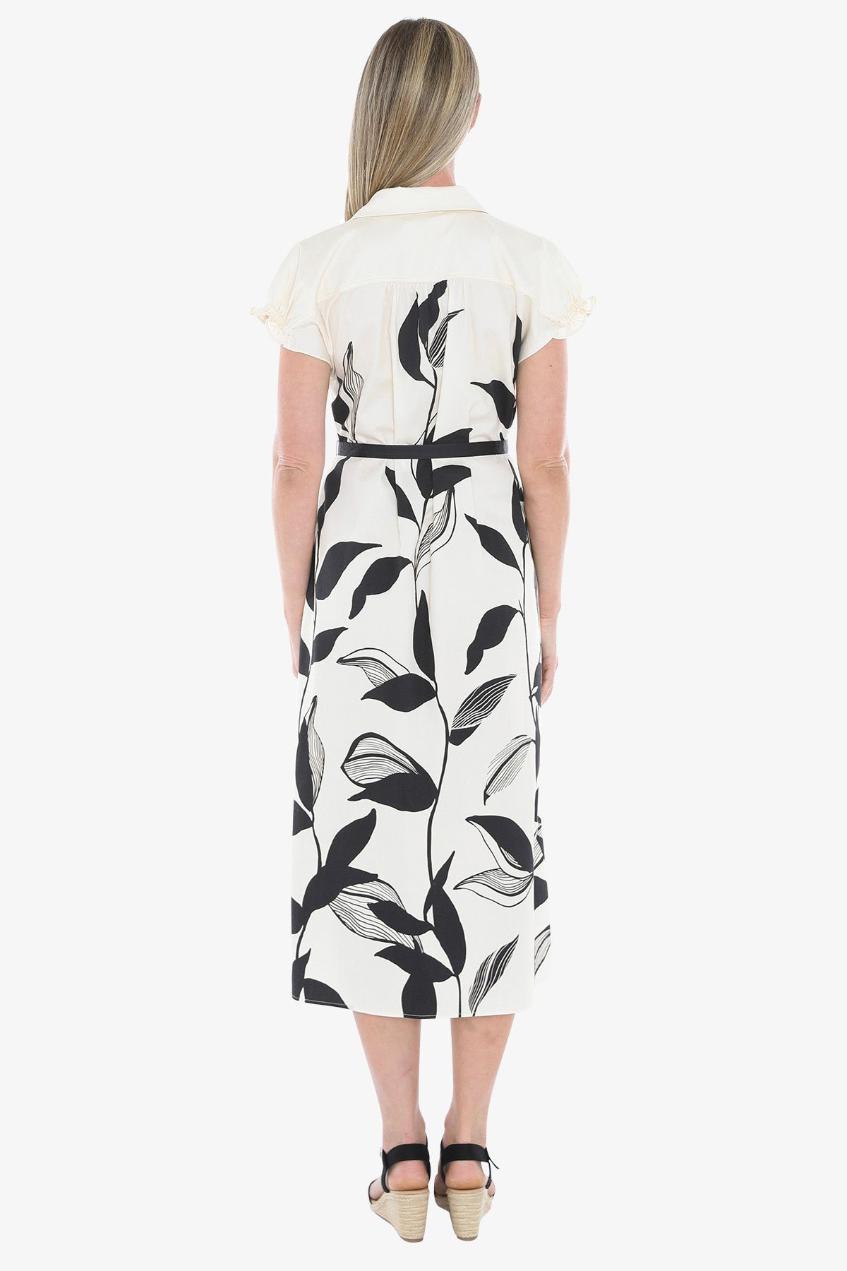 Jump - Vine Print Dress / 596J5090A