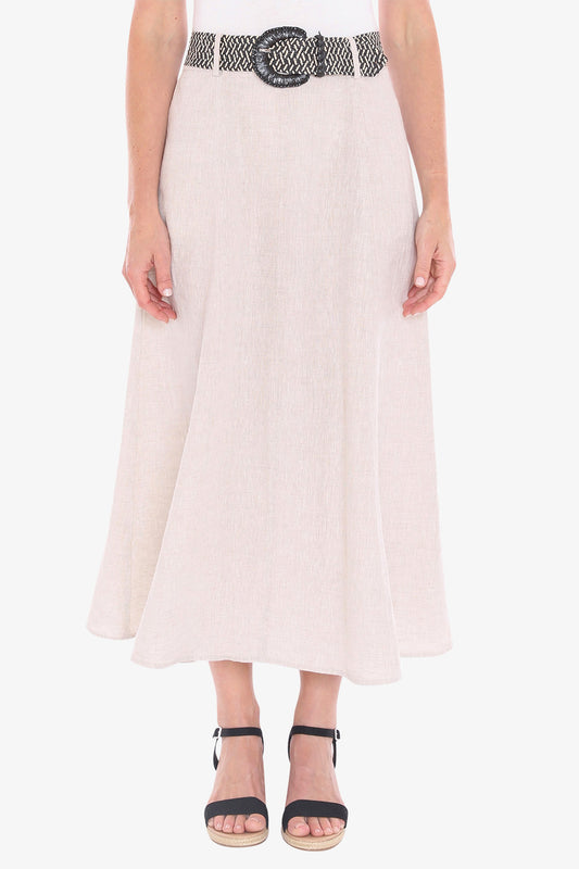 Jump - Belted Panel Skirt / 596J6135A