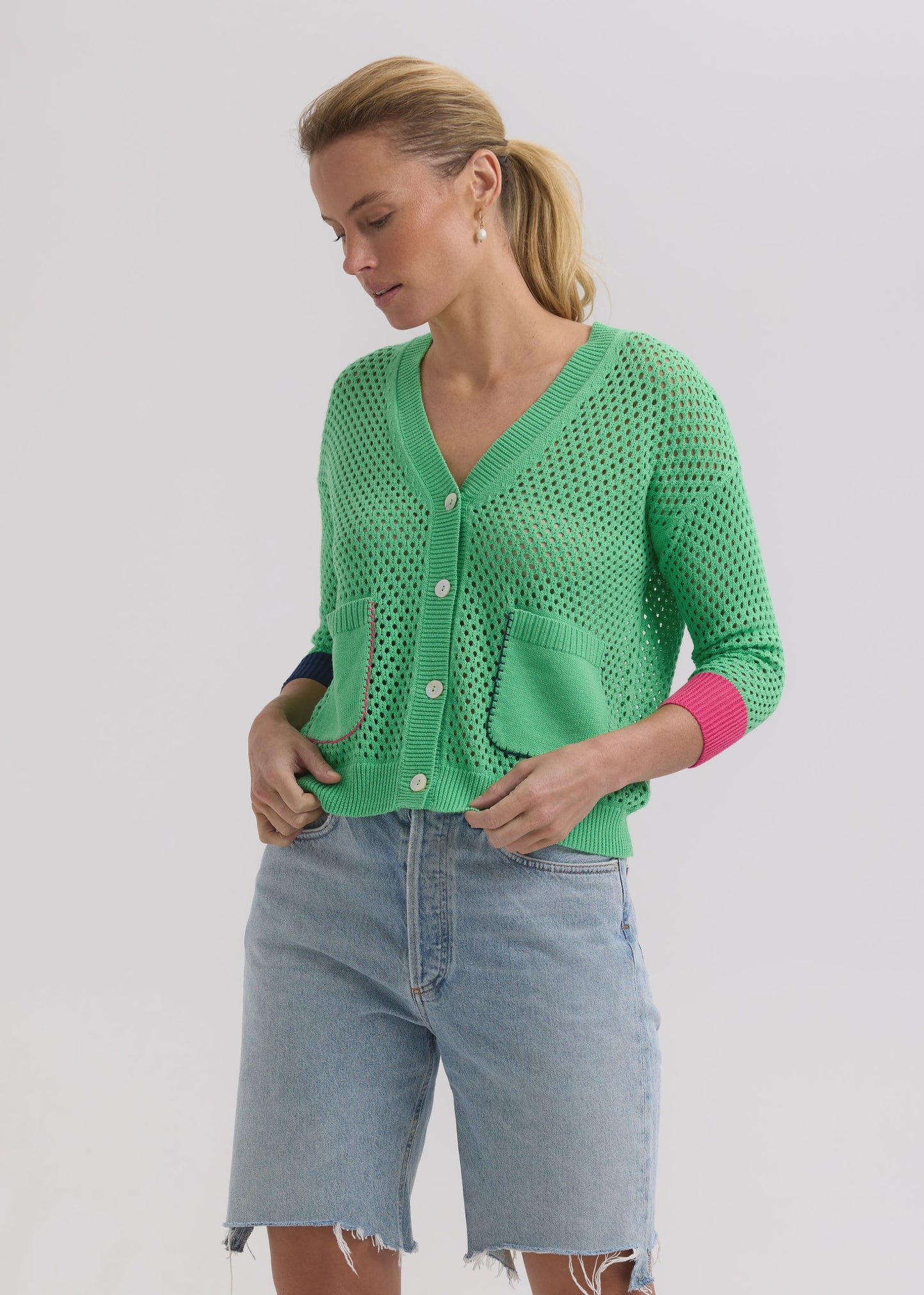 Zaket & Plover - Holey Cardi ZP7715
