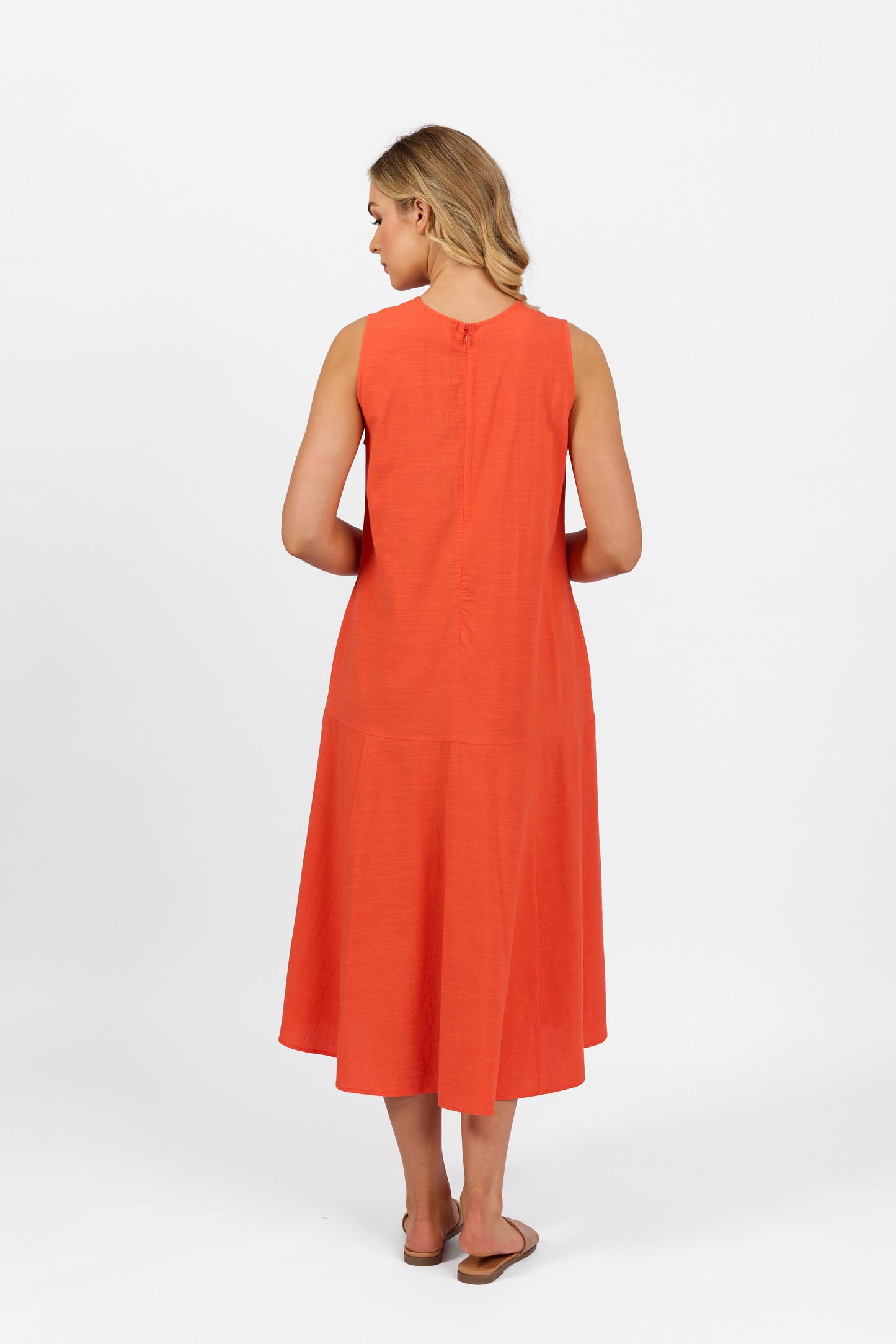Vassalli - Sleeveless Dress - Punch 6102