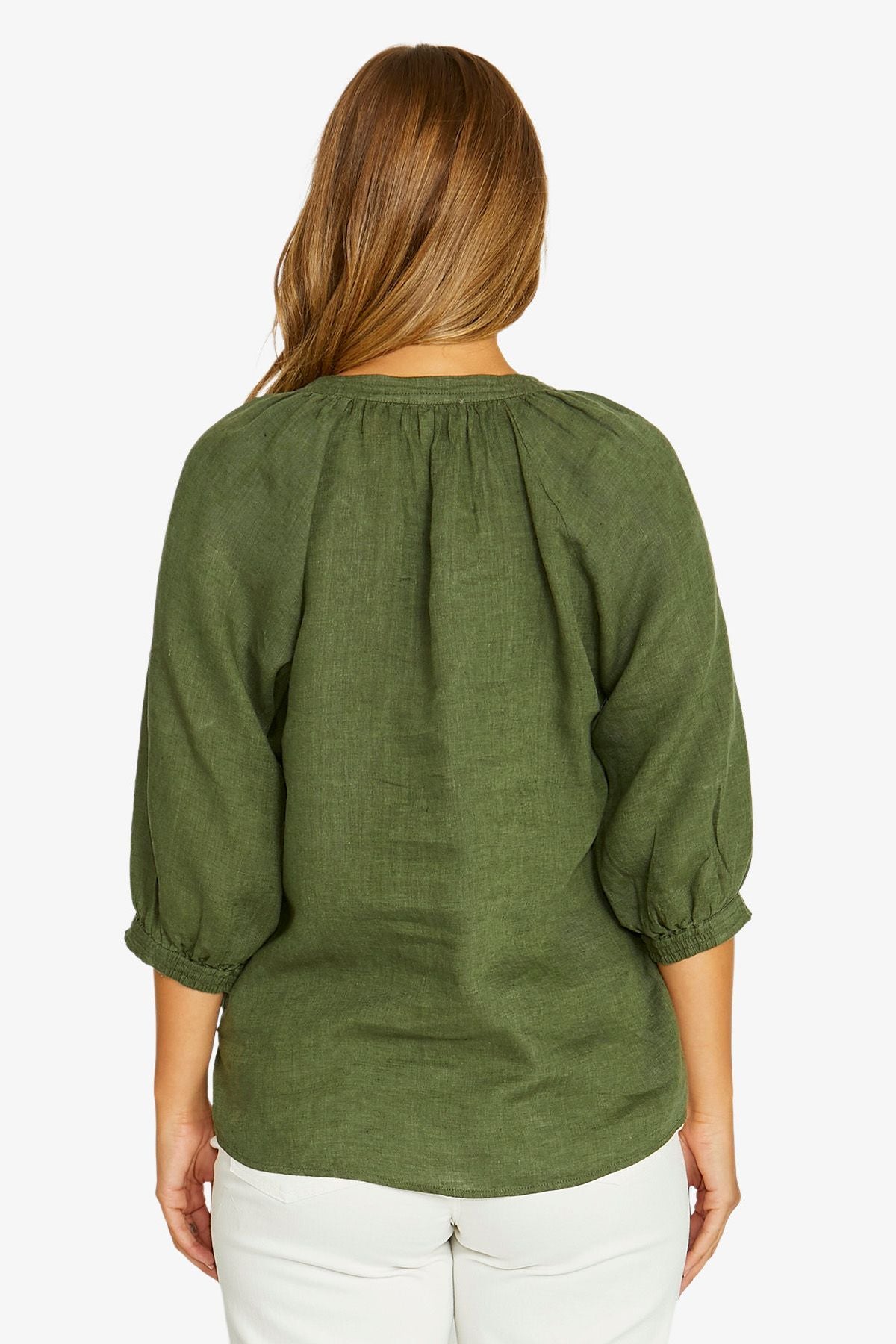 Jump - Raglan Button Neck Top | 616J3112A