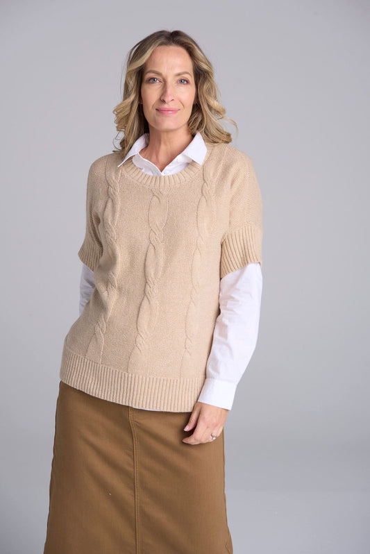Goondiwindi Cotton - Cable Vest 7061