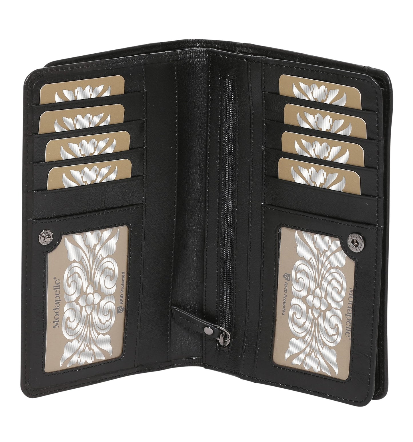 Modapelle - RFID Leather Organiser Bag / 7321
