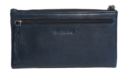 Modapelle - Soft Cow Leather Wristlet Wallet 7655