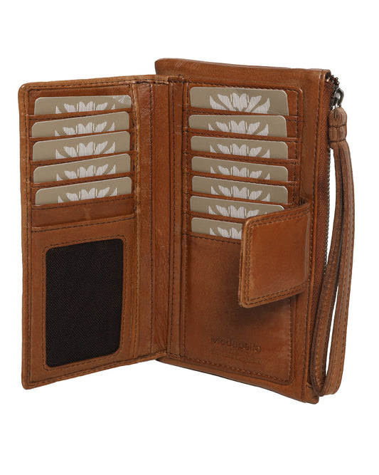 Modapelle - Wristlet Wallet / Tan 7655