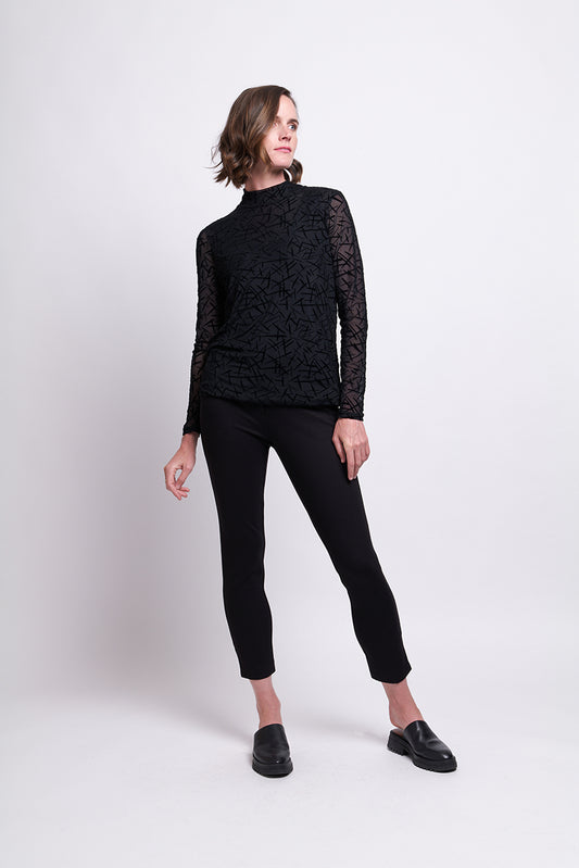 Foil - Velvet Underground Top Black Matchsticks | FO7761