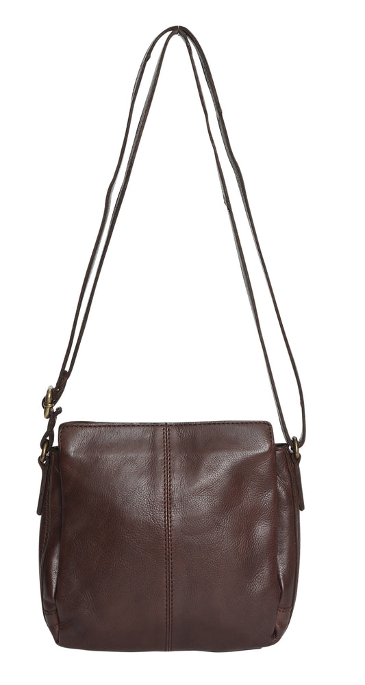 Modapelle - Vintage Leather Cross Body Bag | 7828