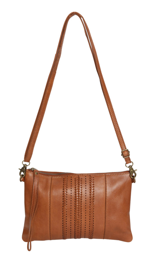 Modapelle - Vintage Leather Cross Body Bag | 7829