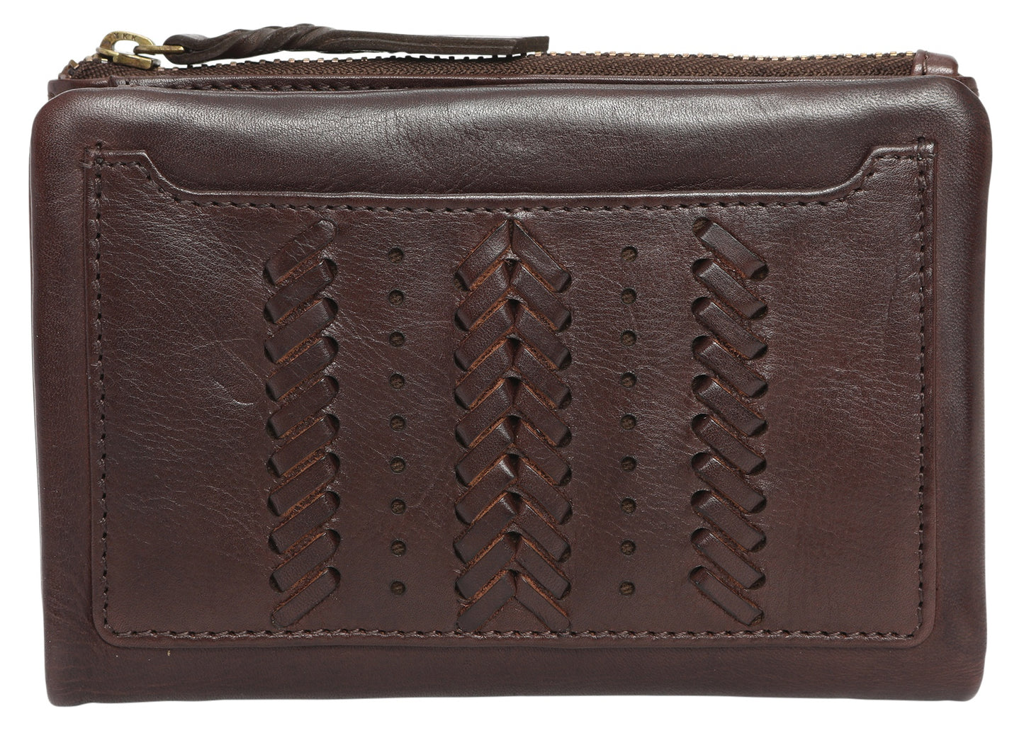 Modapelle - Vintage Leather Ladies Wallet Brown - 7830