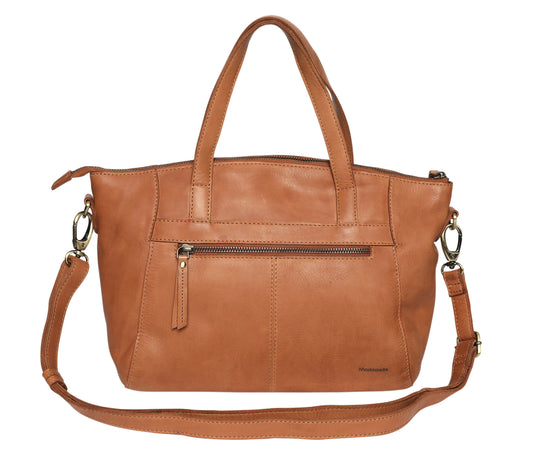 Modapelle - Cow Vintage Leather Bag / Tan 7901