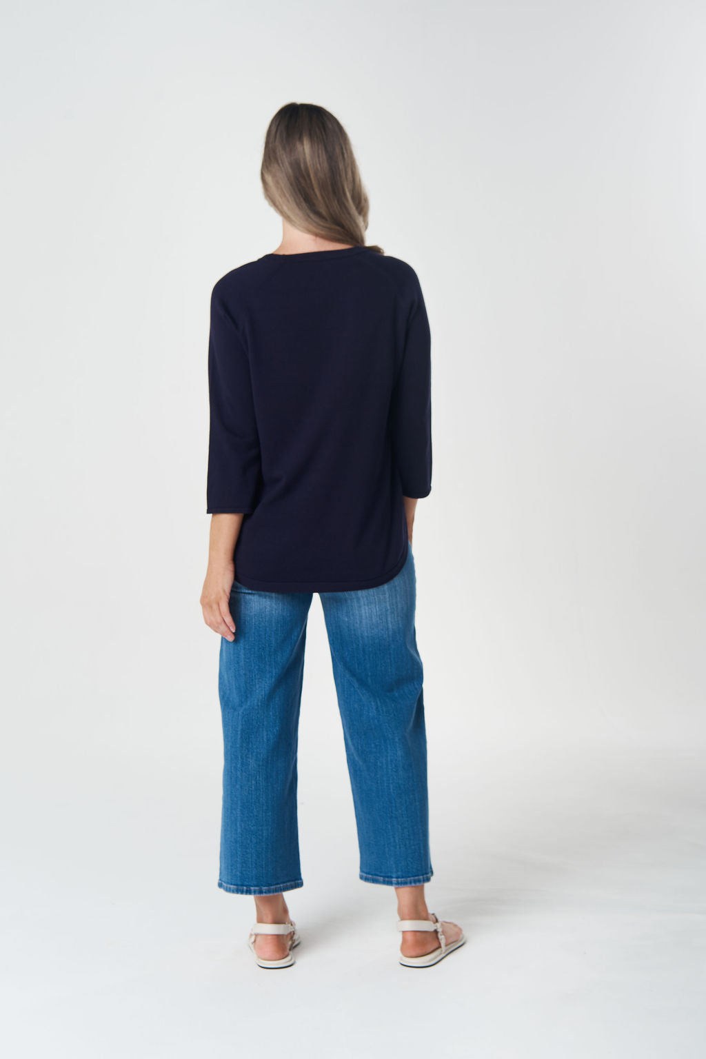 Goondiwindi Cotton - Sorbet 3/4 Sleeve Raglan Knit | 8144